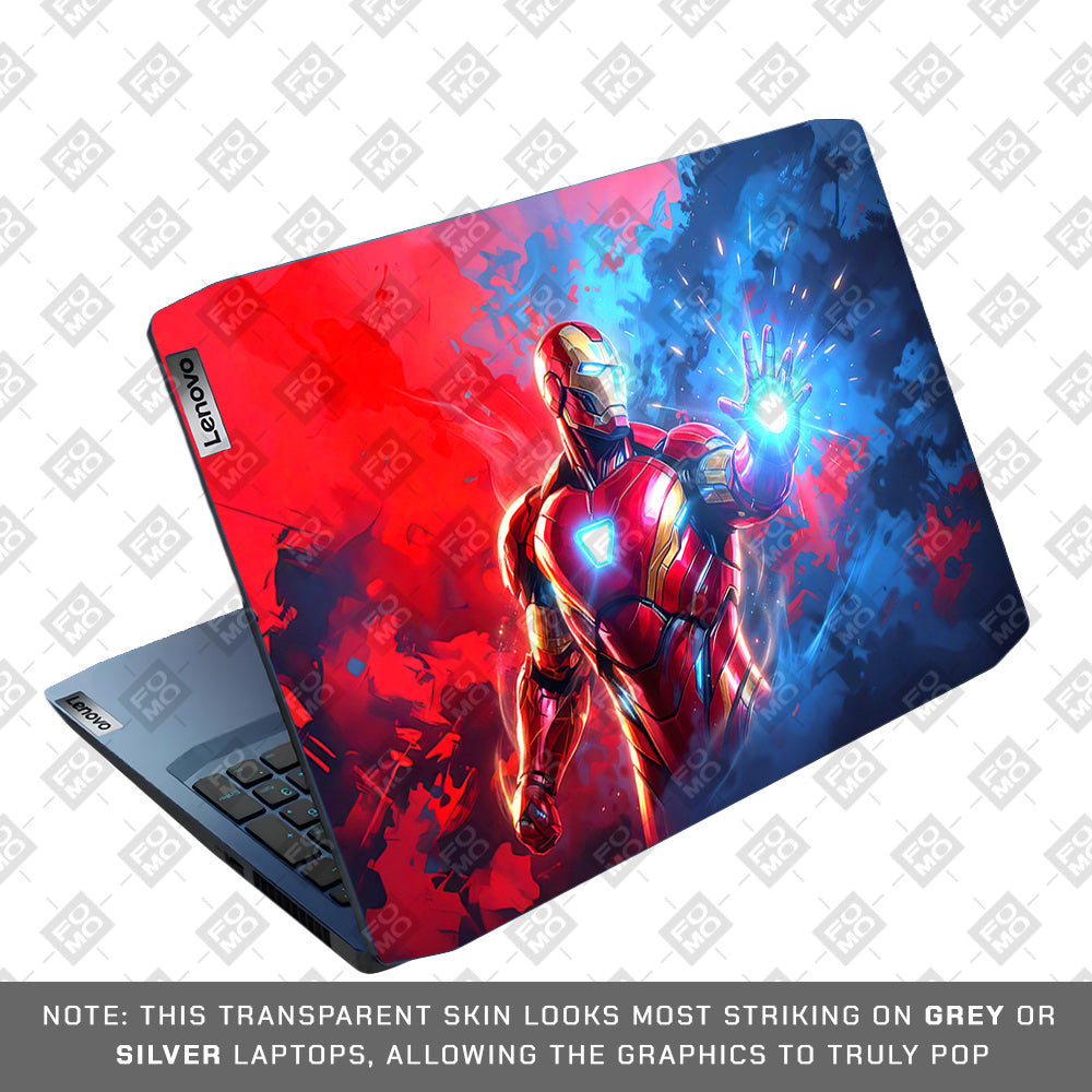 Iron Man Arc Reactor Power Lenovo IdeaPad Gaming 3 15ARH05 and 15IMH05 Laptop Skin