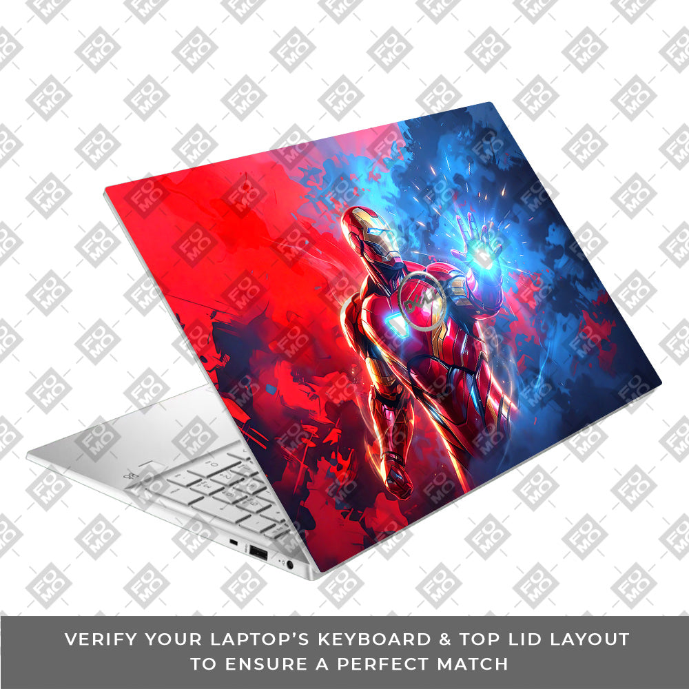 Iron Man Arc Reactor Power Dell Inspiron 3501 Laptop Skin