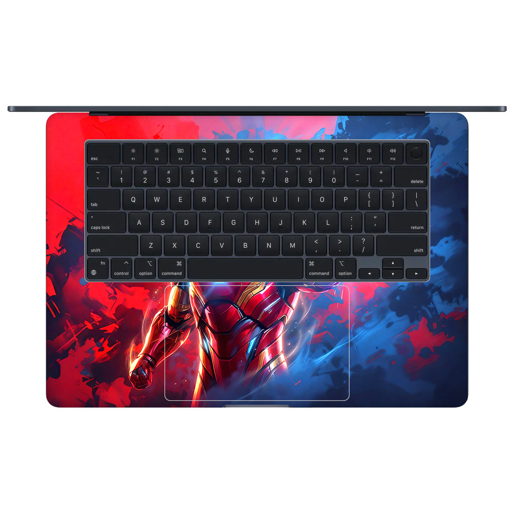 Iron Man Arc Reactor Power MacBook Air 15 M2 2023 Laptop Skin