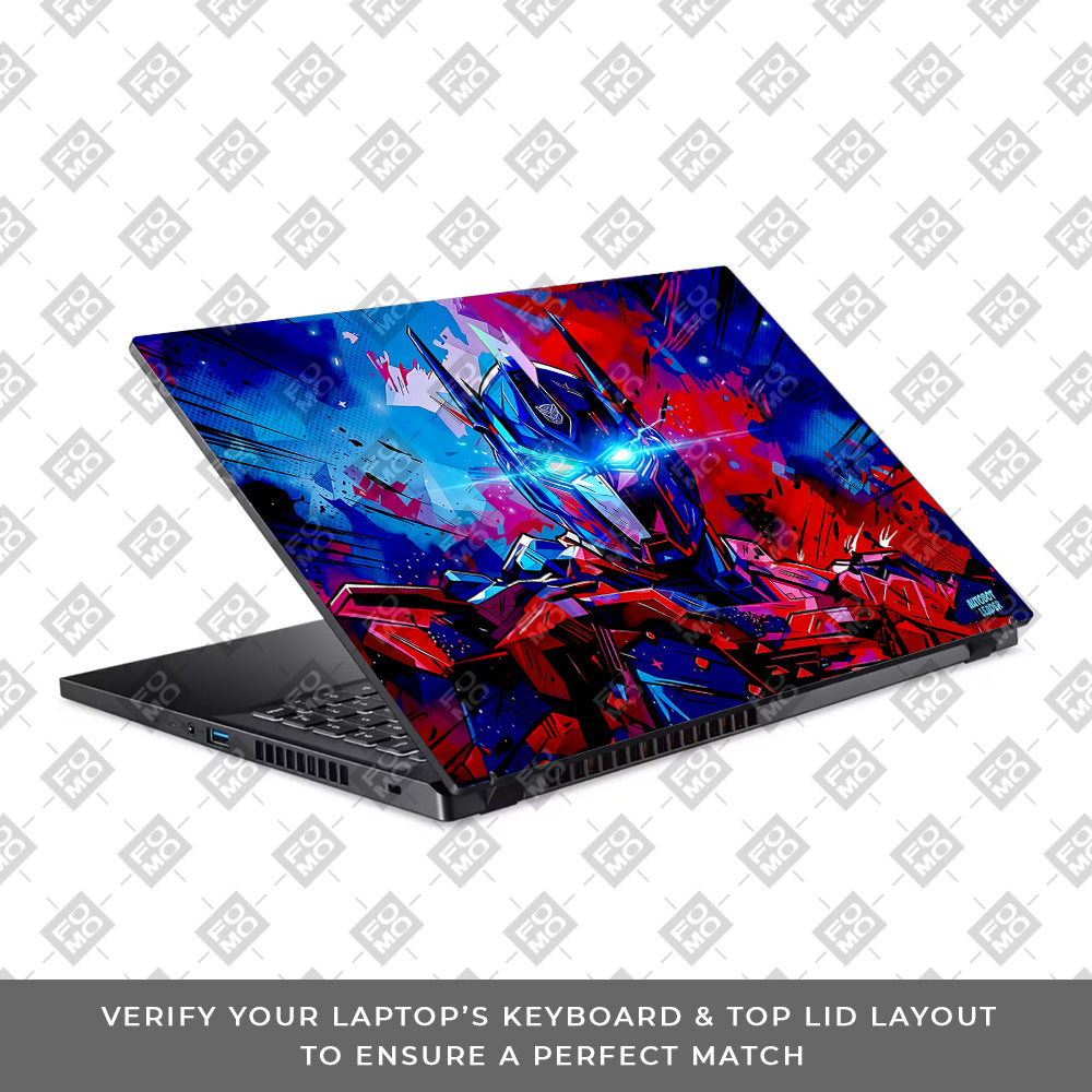 Optimus Prime Transformer Acer Nitro V ANV15 51 55CA Laptop Skin