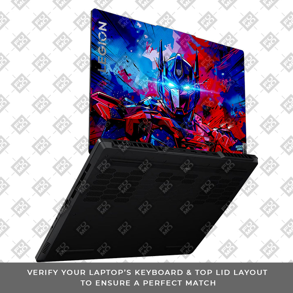 Optimus Prime Transformer Lenovo Legion 5 15ARP8 Laptop Skin
