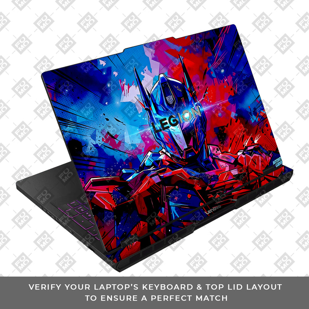 Optimus Prime Transformer Lenovo Legion Pro 5 16AFR10 Laptop Skin