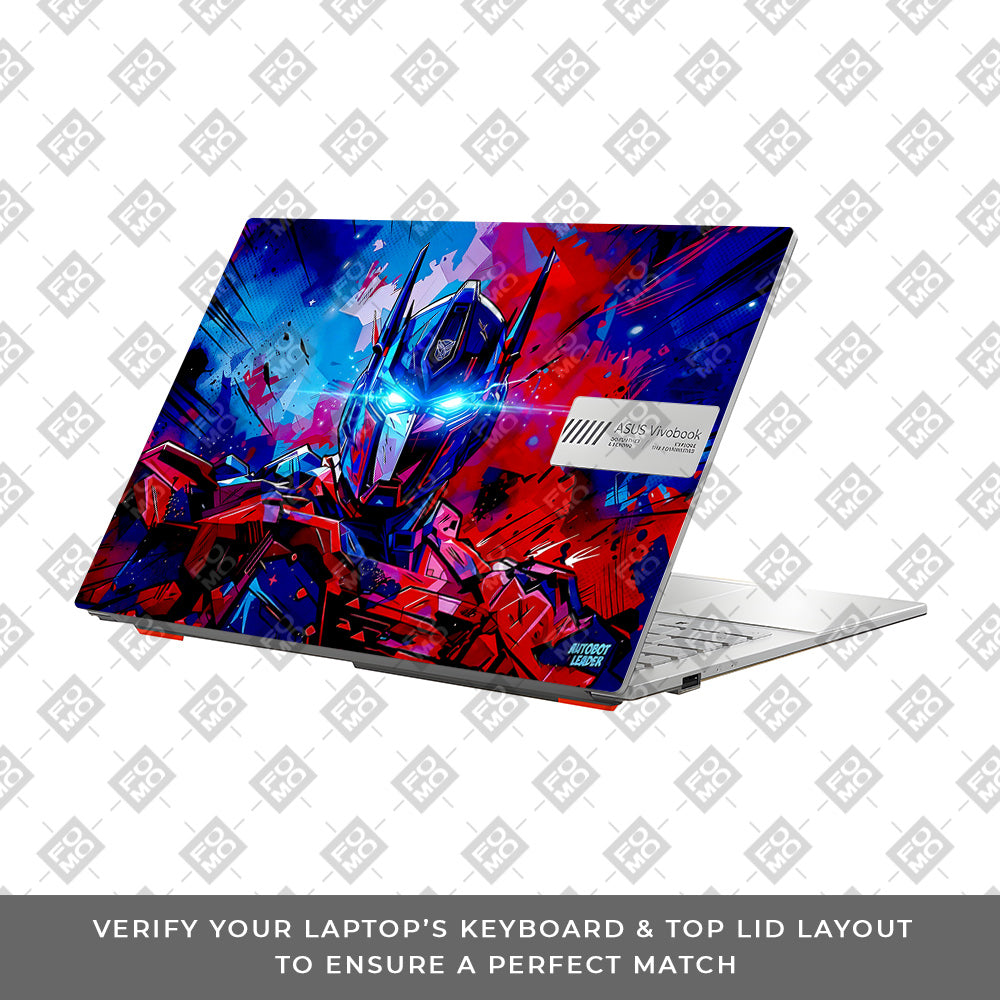 Optimus Prime Transformer Asus Vivobook Go 14 E1404 Laptop Skin