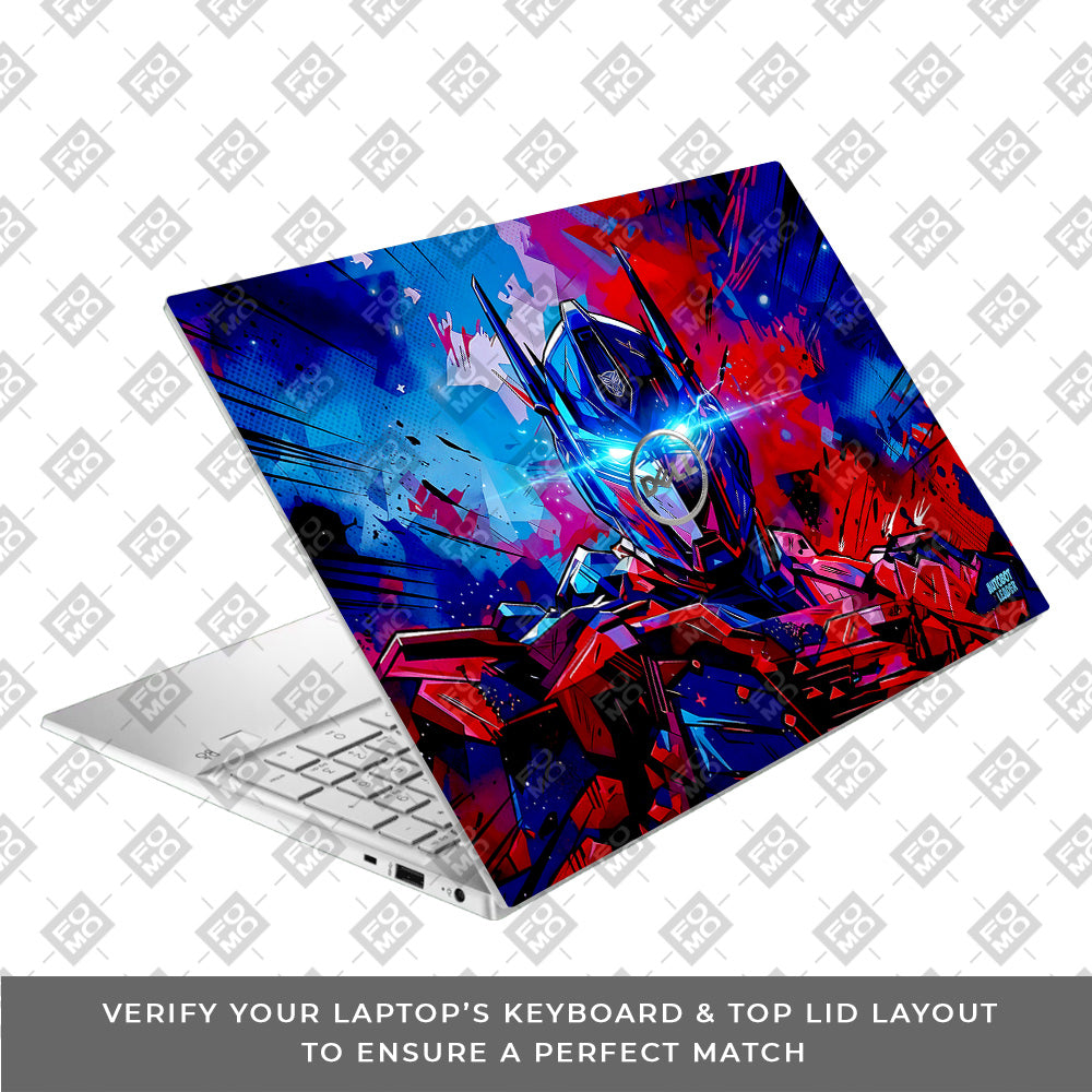 Optimus Prime Transformer Dell Inspiron 3501 Laptop Skin