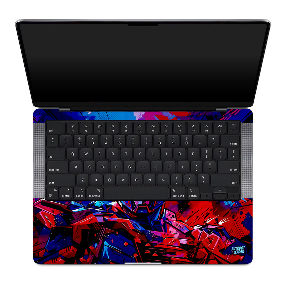 Optimus Prime Transformer MacBook Pro 14 M1, M2, M3, M4 2021-2024 Laptop Skin