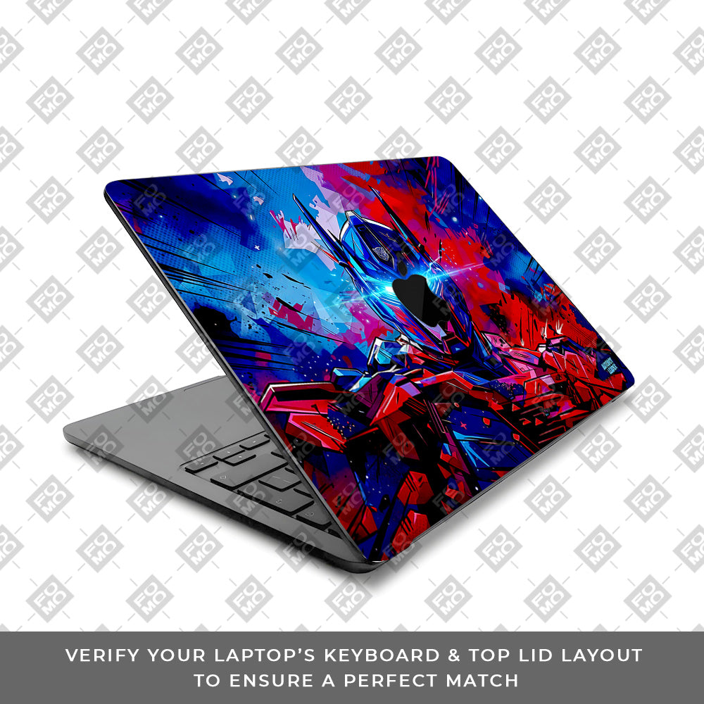 Optimus Prime Transformer MacBook Air 13 Intel 2020 Laptop Skin
