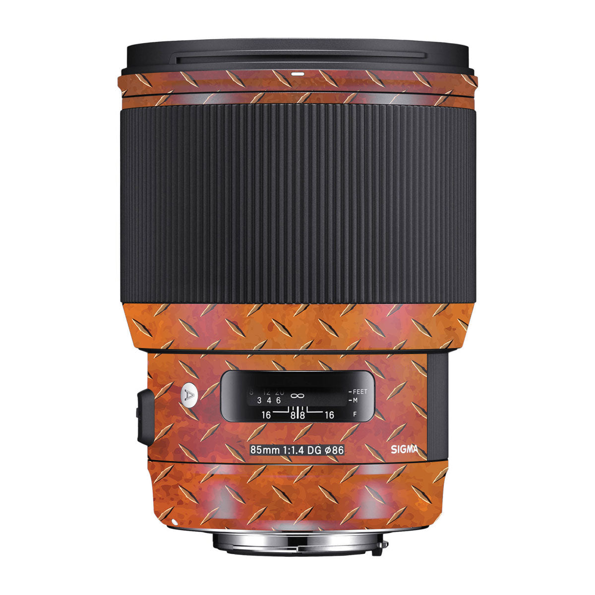 Textured Rust Forge Sigma 85mm F/1.4 DG HSM Canon Camera Lens Skin