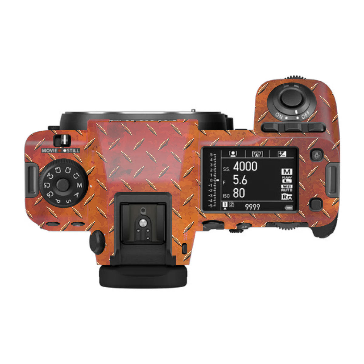 Textured Rust Forge FujiFilm GFX 100S II Camera Skin