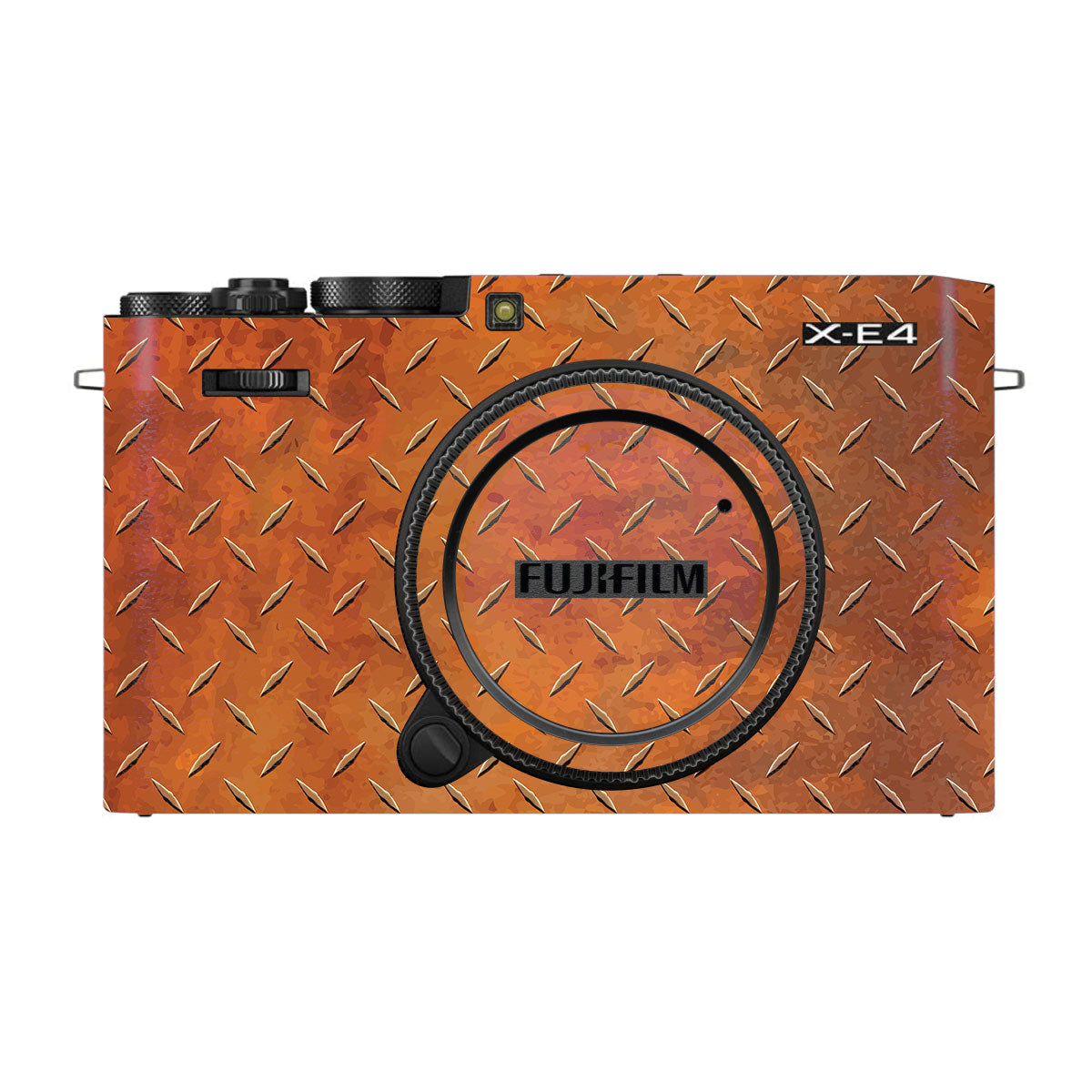 Textured Rust Forge FujiFilm X-E4 Camera Skin