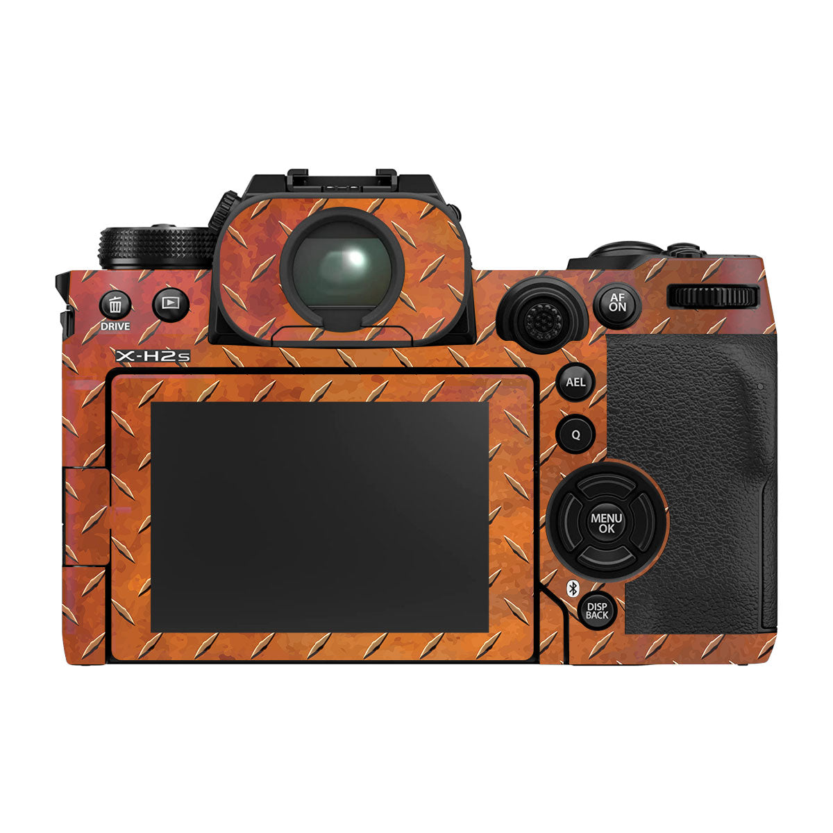 Textured Rust Forge Fujifilm X-H2 Camera Skin