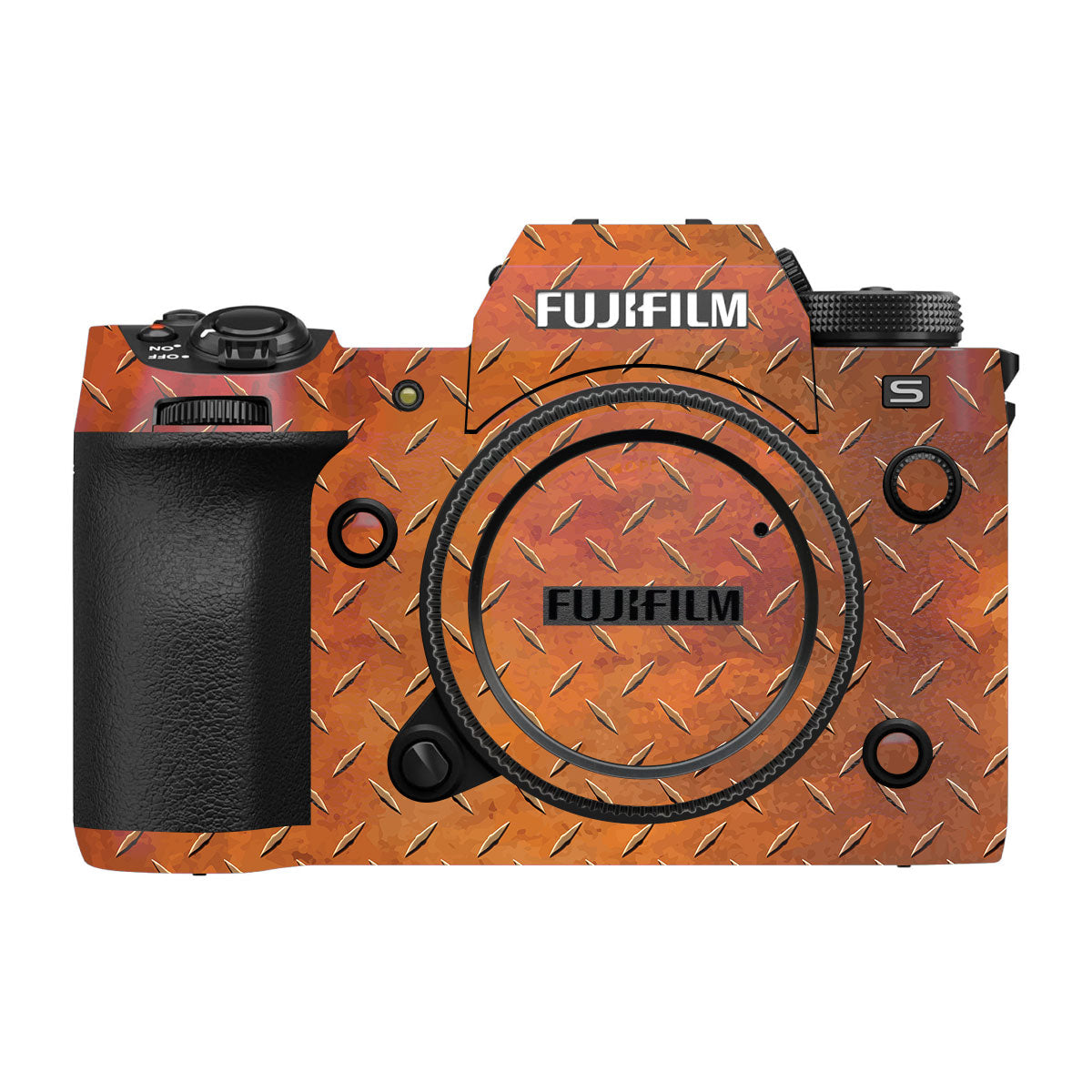 Textured Rust Forge Fujifilm X-H2 Camera Skin