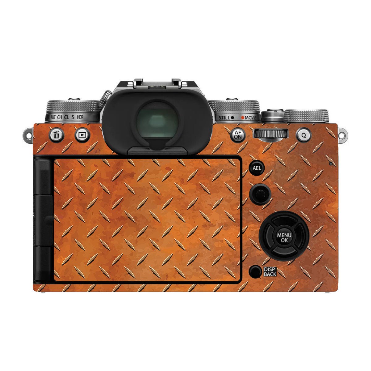 Textured Rust Forge FujiFilm X-T4 Camera Skin