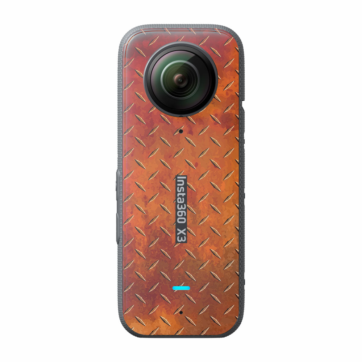Textured Rust Forge Insta360 X3 Camera Skin