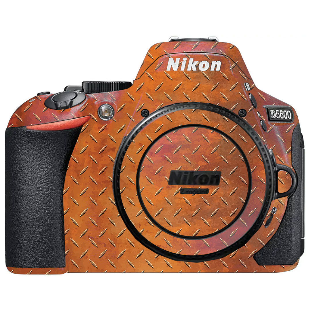 Textured Rust Forge Nikon D5600 Camera Skin