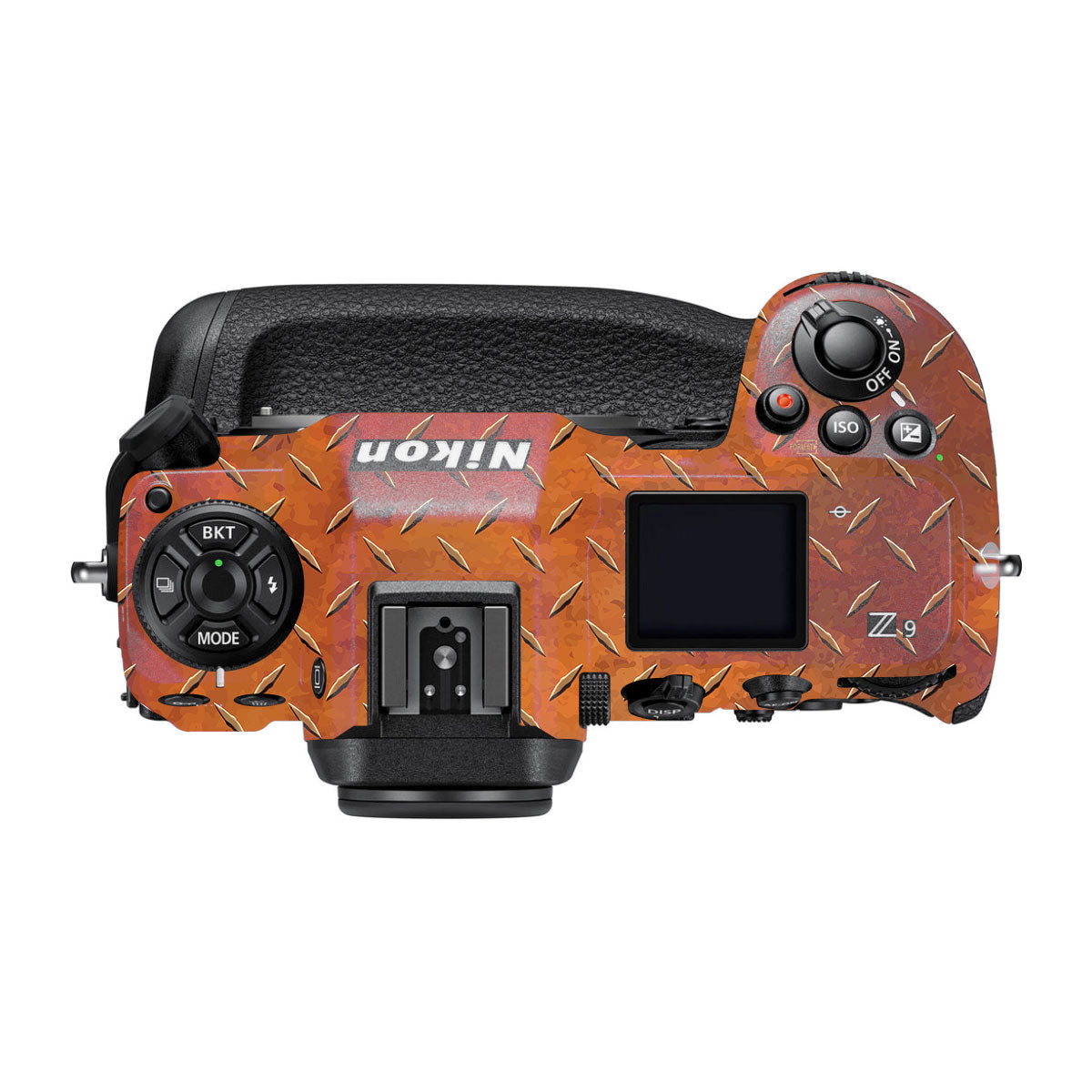 Textured Rust Forge Nikon Z9 Camera Skin