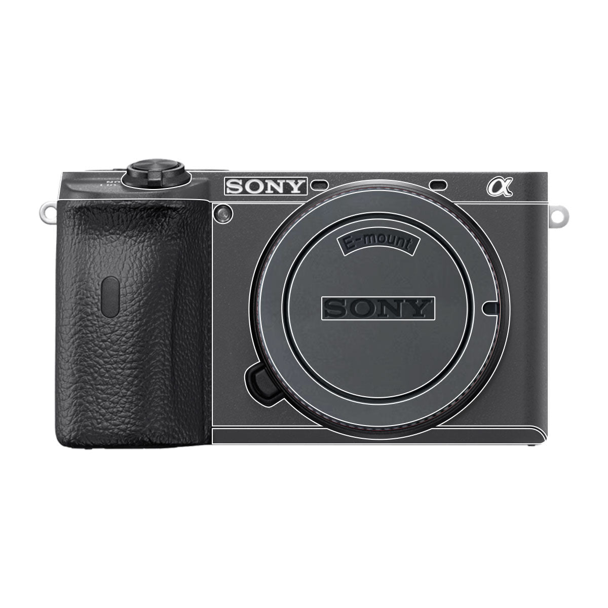 Transparent Sony A6600 Camera Skin