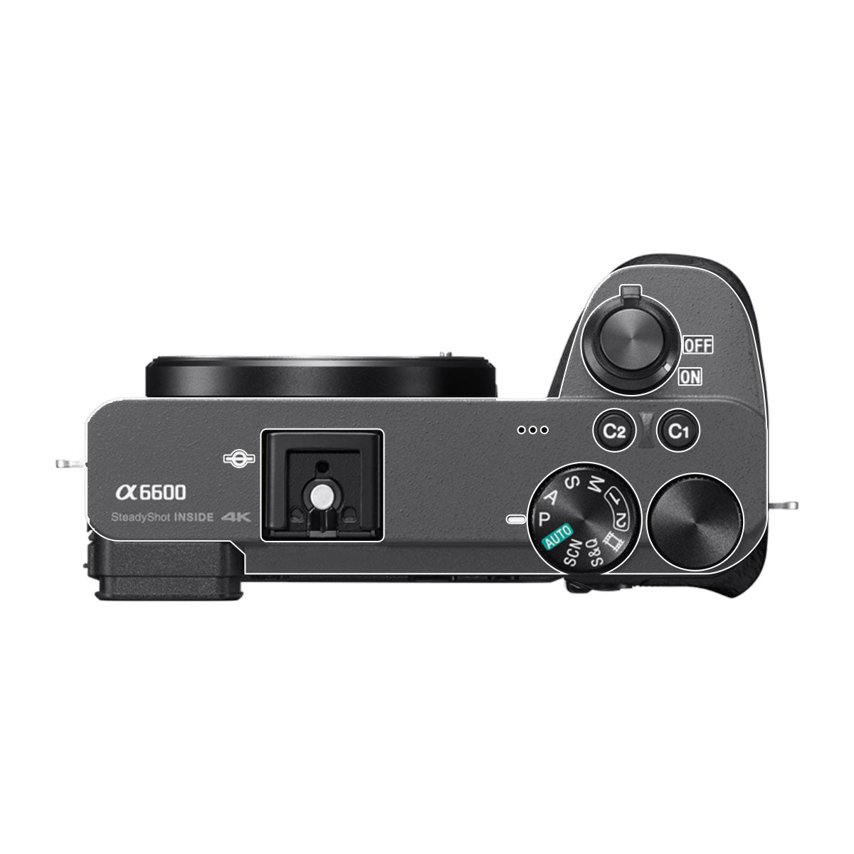 Transparent Sony A6600 Camera Skin