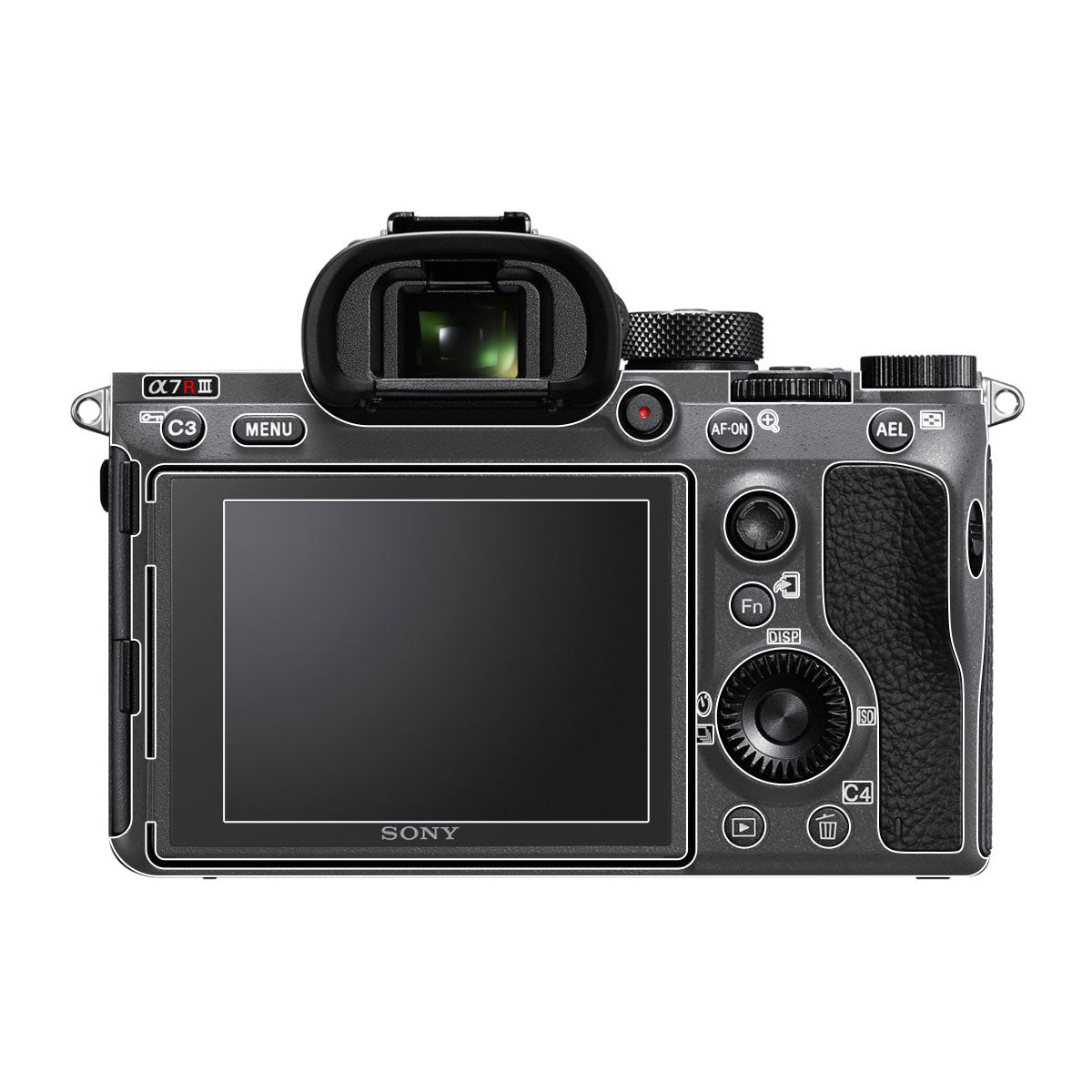 Transparent Sony A7R III Camera Skin