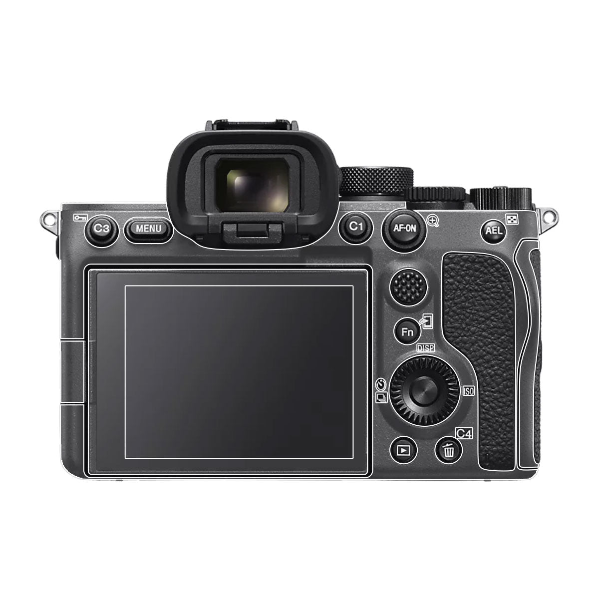 Transparent Sony A7 V Camera Skin