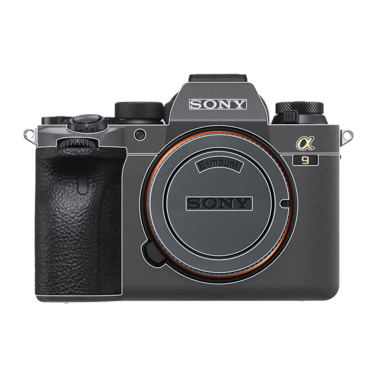 Transparent Sony A9 Camera Skin