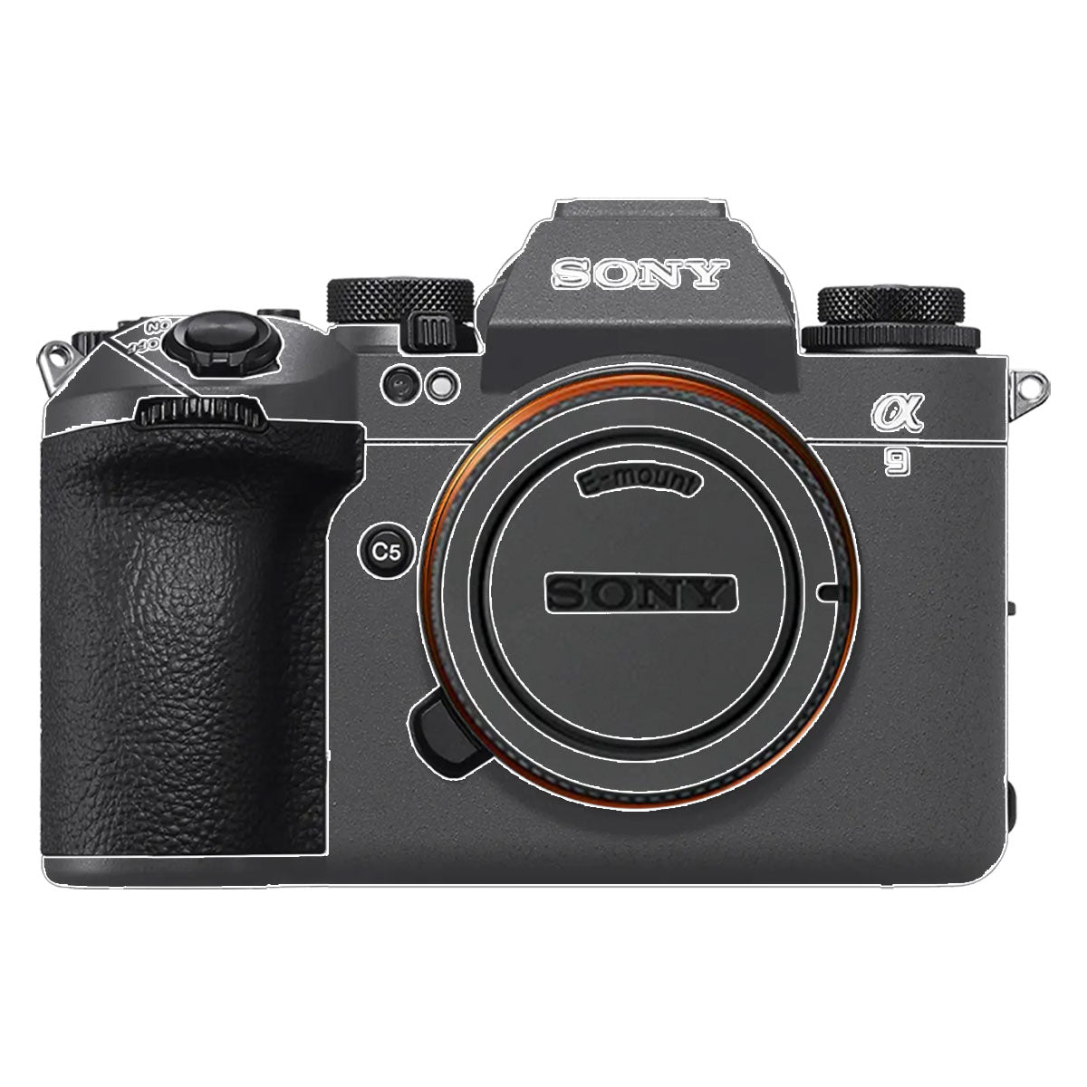 Transparent Sony A9III Camera Skin