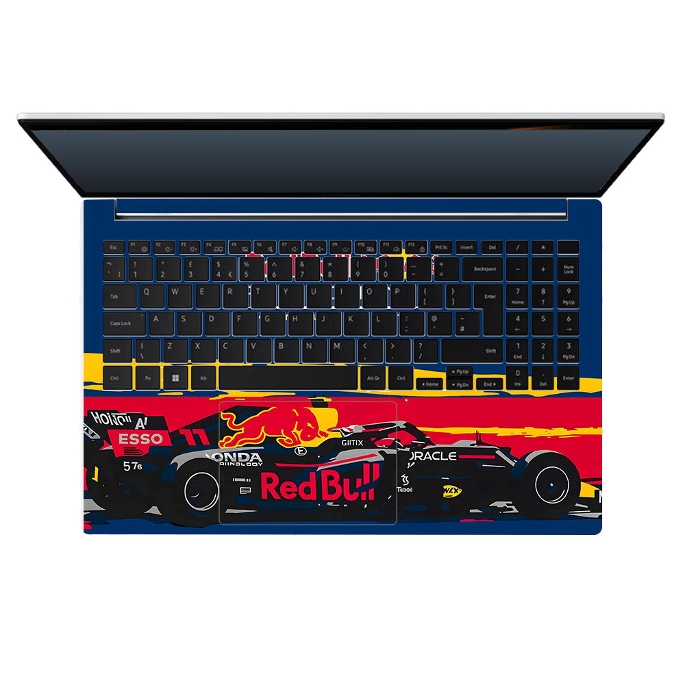 Red Bull Racing Formula One Team Samsung Galaxy Book 4 15.6 3D Laptop Skin