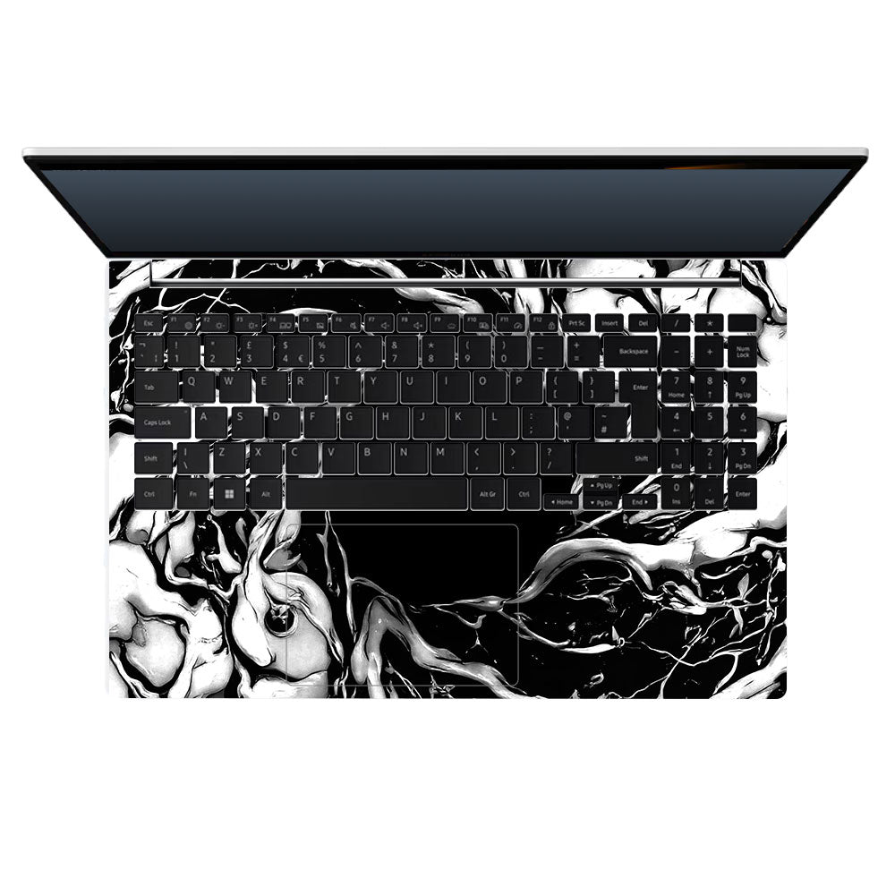 Spiderman Web Black Samsung Galaxy Book 4 15.6 3D Laptop Skin