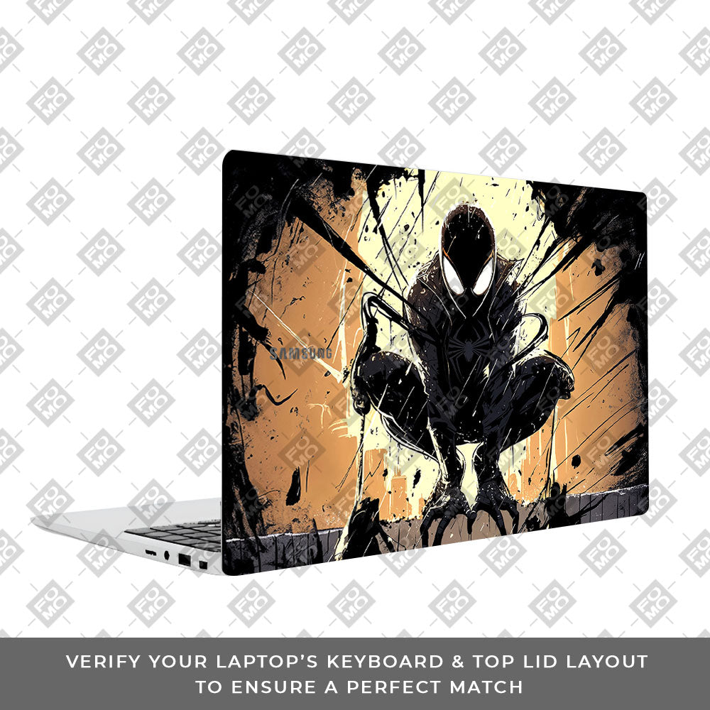 Shadow Spiderman Samsung Galaxy Book 4 15.6 3D Laptop Skin