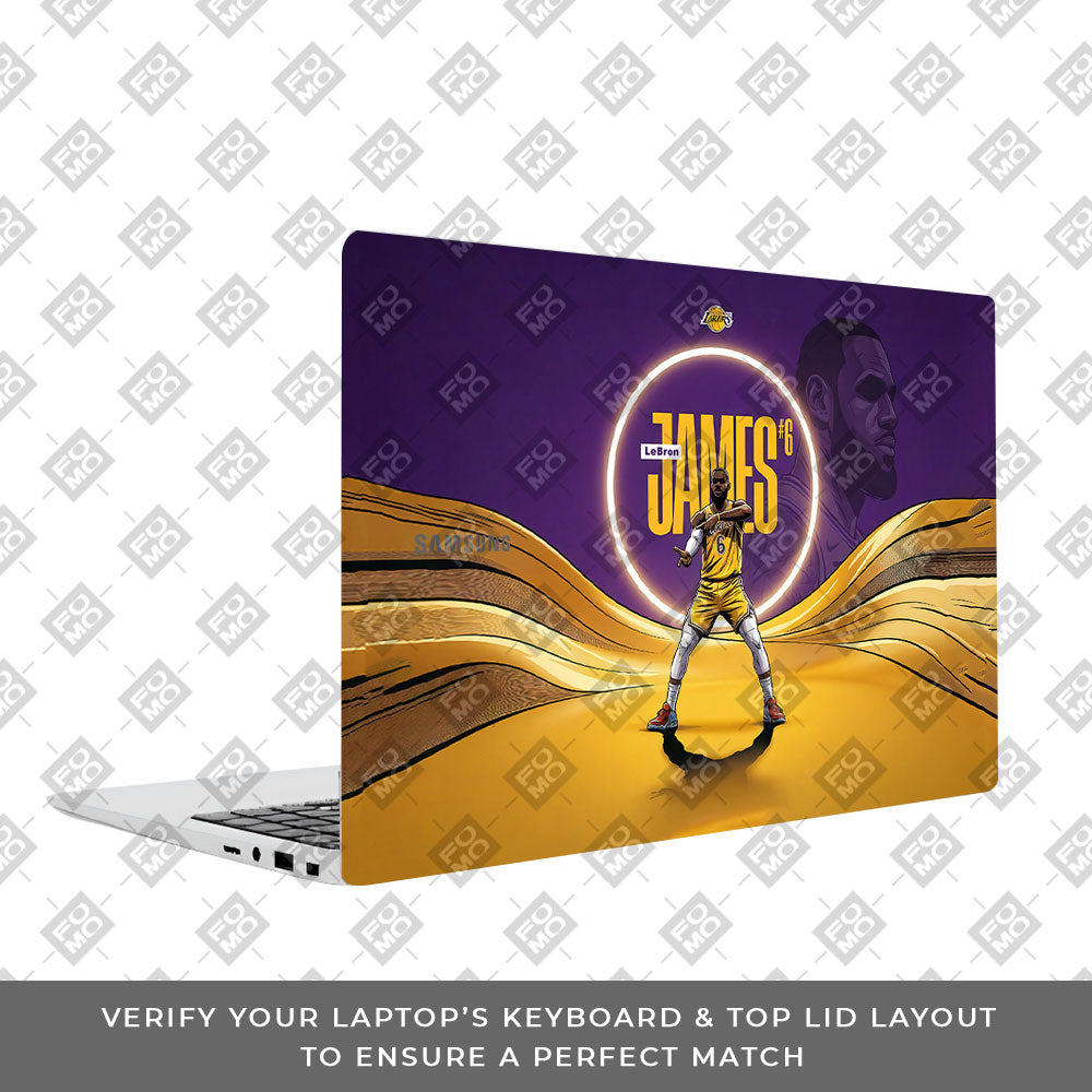 LeBron Legacy Samsung Galaxy Book 4 15.6 3D Laptop Skin