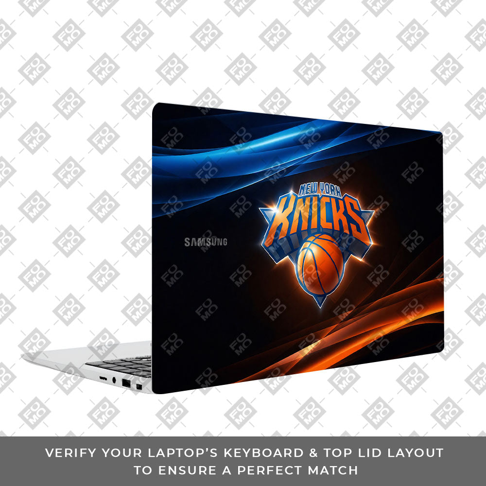 Knicks Glow Samsung Galaxy Book 4 15.6 3D Laptop Skin