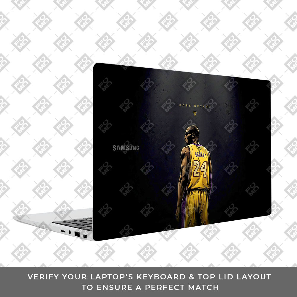 Mamba Legacy Samsung Galaxy Book 4 15.6 3D Laptop Skin