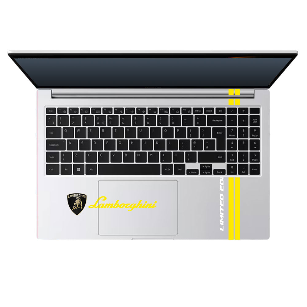 Transparent Lamborghini Limited Edition Samsung Galaxy Book 4 15.6 Laptop Skin