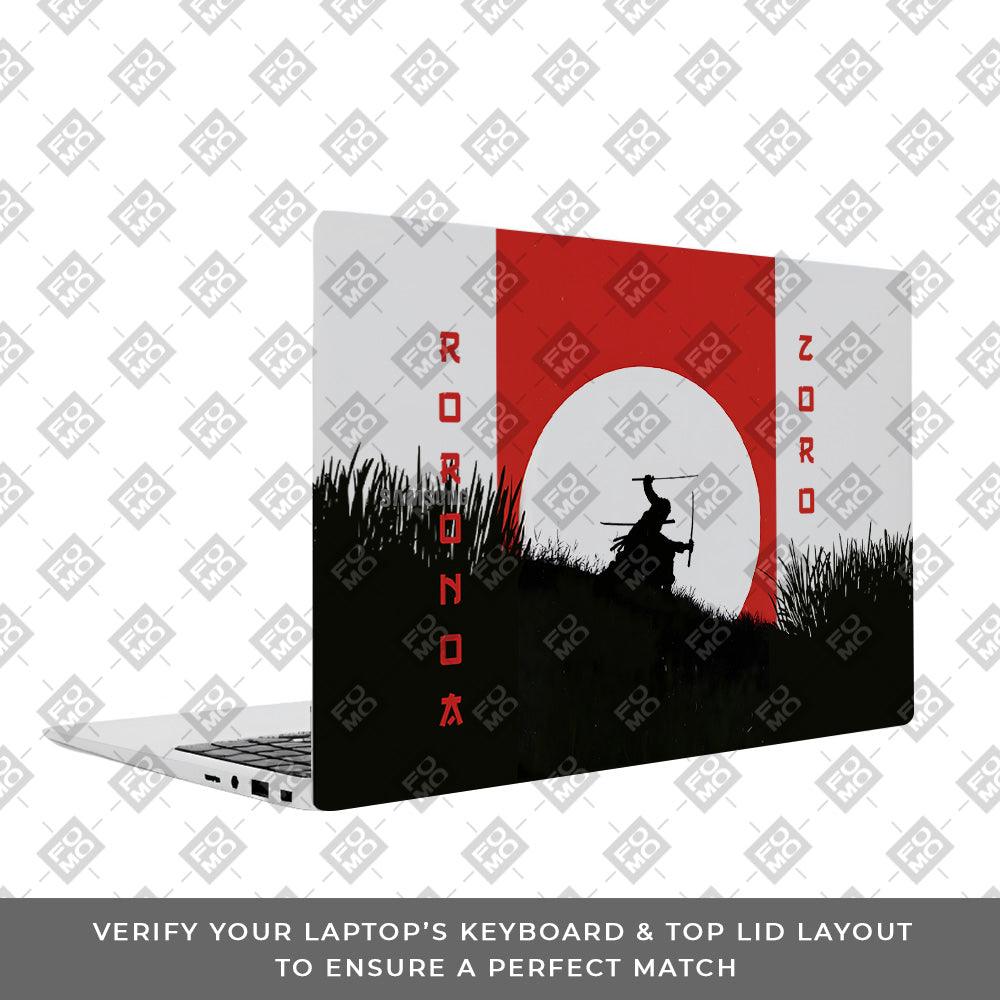 Transparent Swordsman’s Resolve Samsung Galaxy Book 4 15.6 Laptop Skin