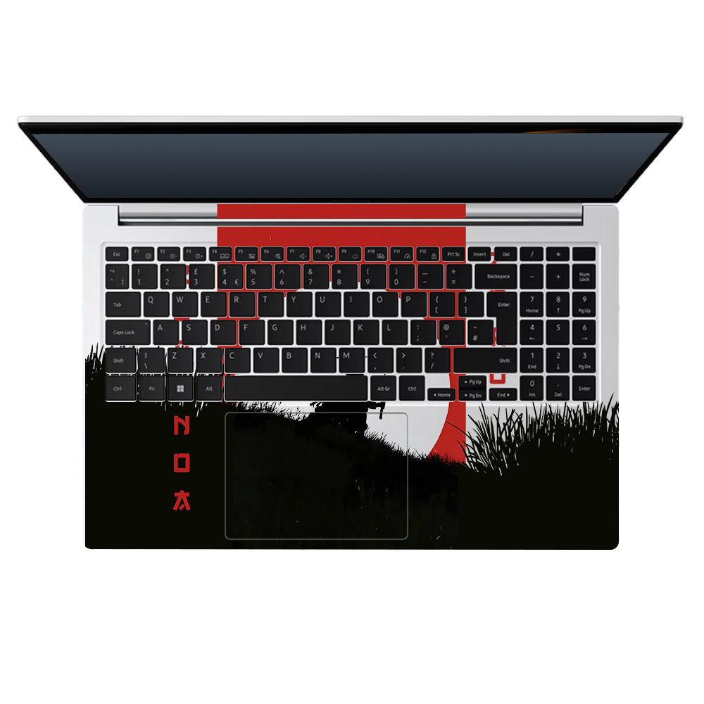 Transparent Swordsman’s Resolve Samsung Galaxy Book 4 15.6 Laptop Skin