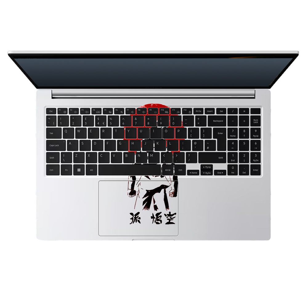 Transparent Sunset Samurai Samsung Galaxy Book 4 15.6 Laptop Skin