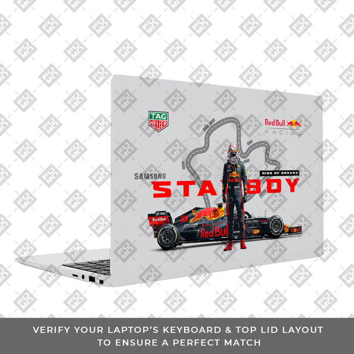Galaxyboy Rsa Racer Transparent Starboy Racer Samsung Galaxy Book 4 15.6 Laptop Skin