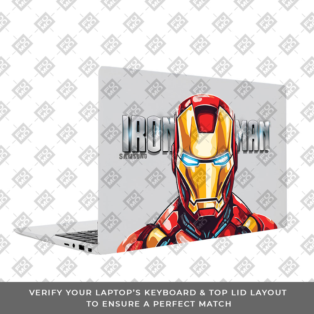 Transparent Arc Reactor Samsung Galaxy Book 4 15.6 Laptop Skin