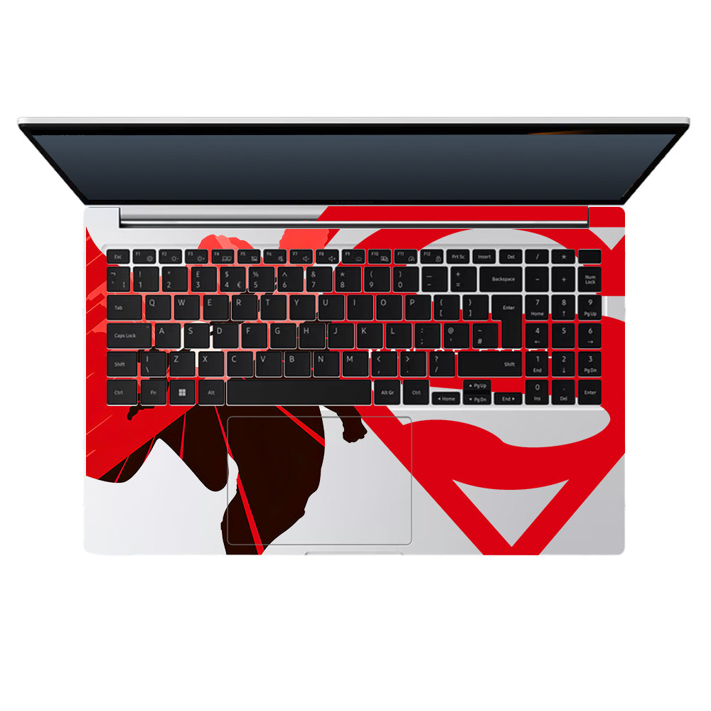 Transparent Man of Steel Samsung Galaxy Book 4 15.6 Laptop Skin