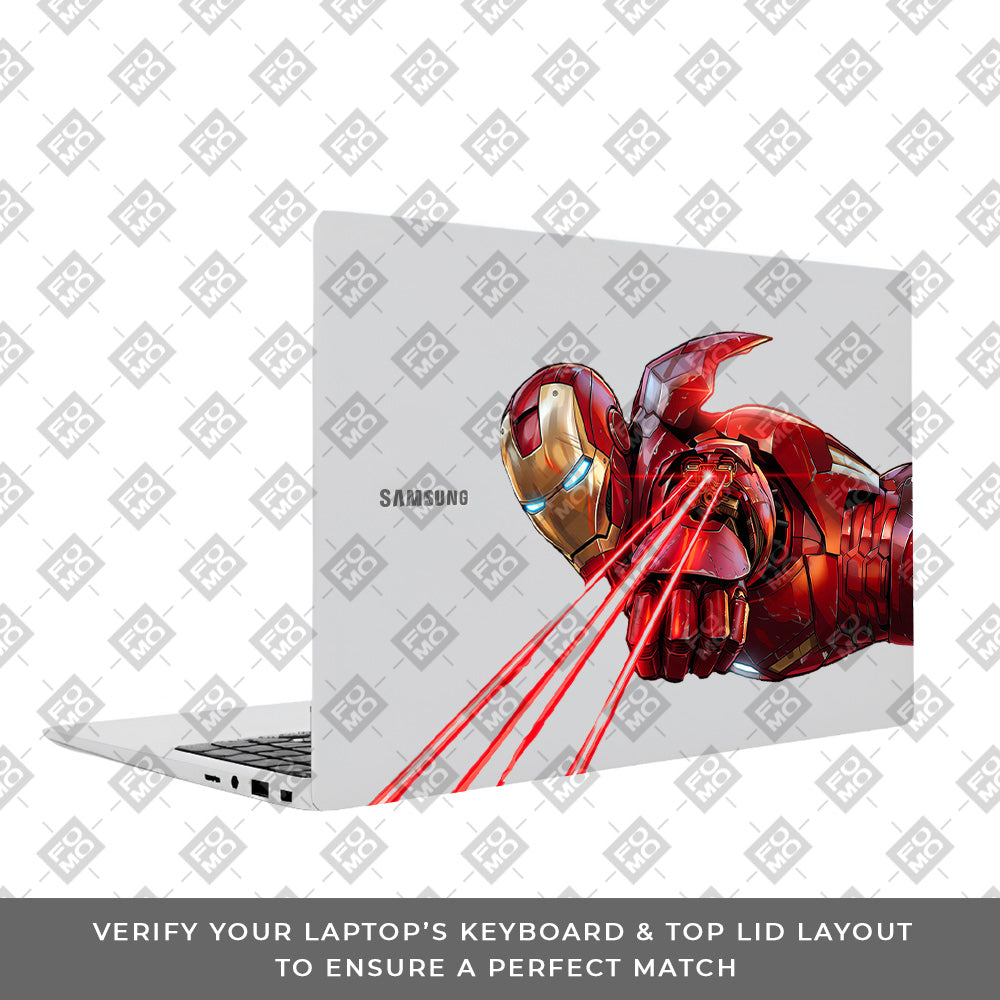 Transparent Iron Fist Samsung Galaxy Book 4 15.6 Laptop Skin