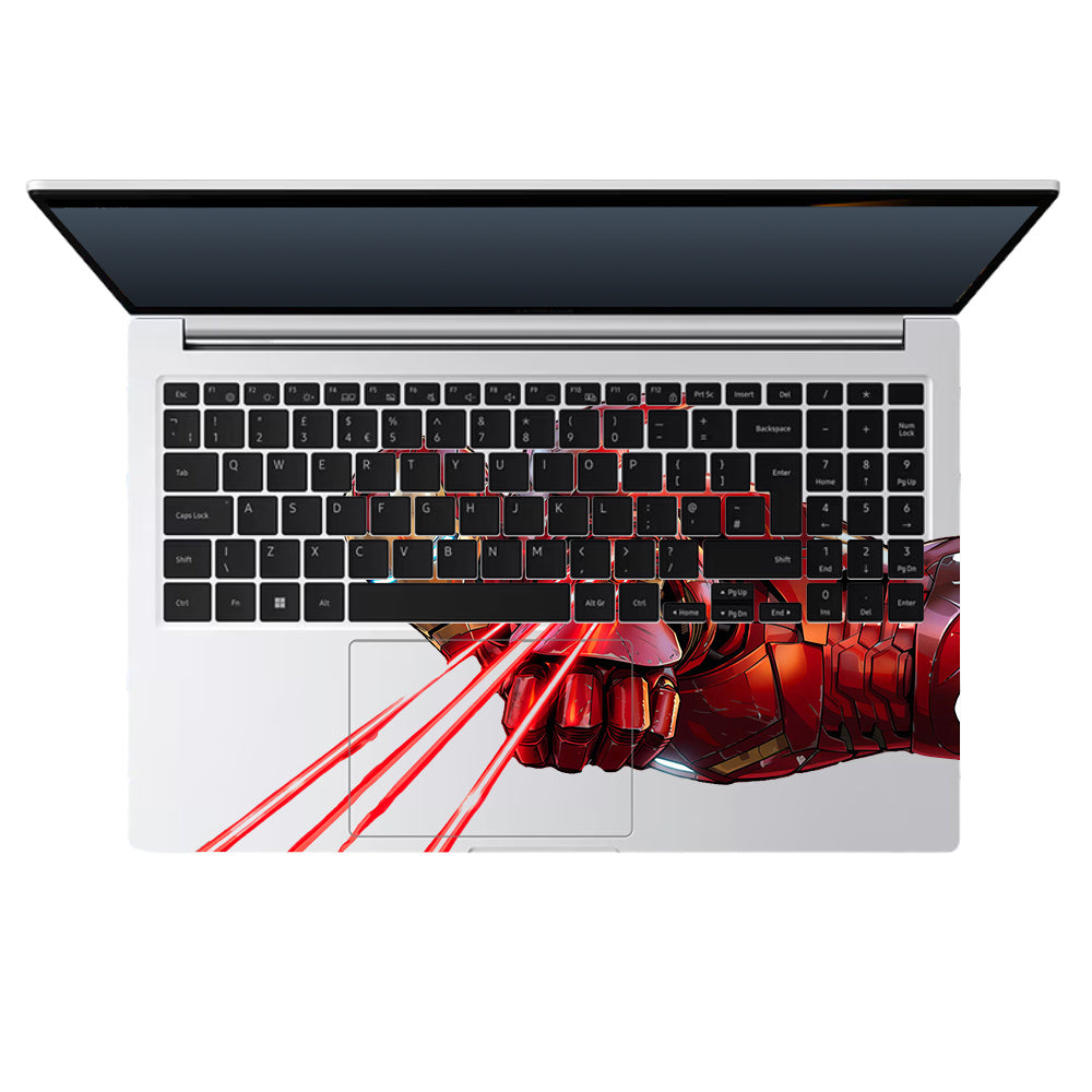 Transparent Iron Fist Samsung Galaxy Book 4 15.6 Laptop Skin