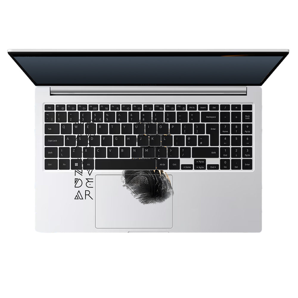 Transparent Wakanda Forever Samsung Galaxy Book 4 15.6 Laptop Skin