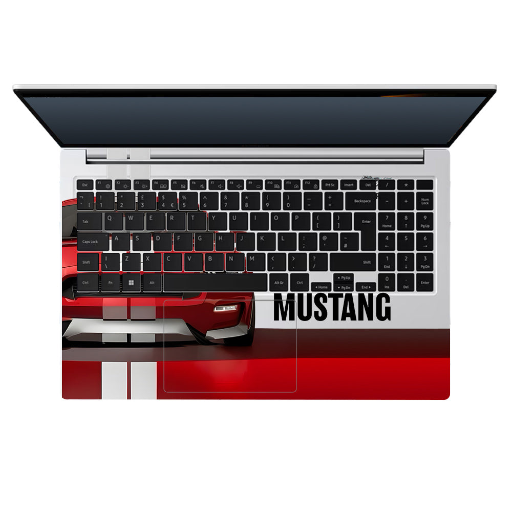 Transparent Mustang Power Samsung Galaxy Book 4 15.6 Laptop Skin