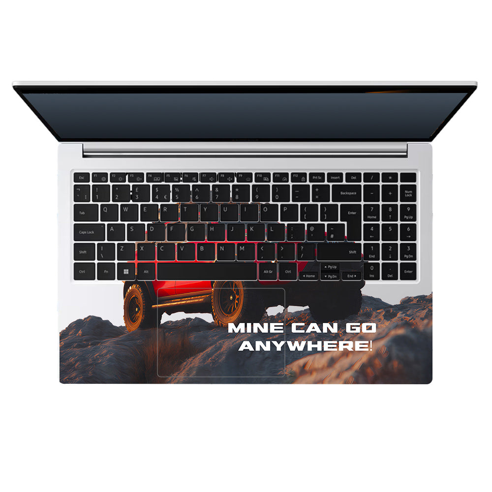 Transparent Off-Road Beast Samsung Galaxy Book 4 15.6 Laptop Skin