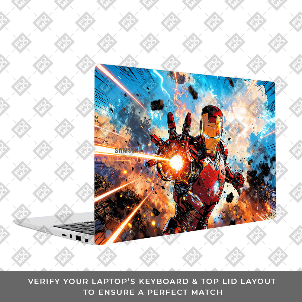 Iron Impact The Arc Reactor Samsung Galaxy Book 4 15.6 Laptop Skin