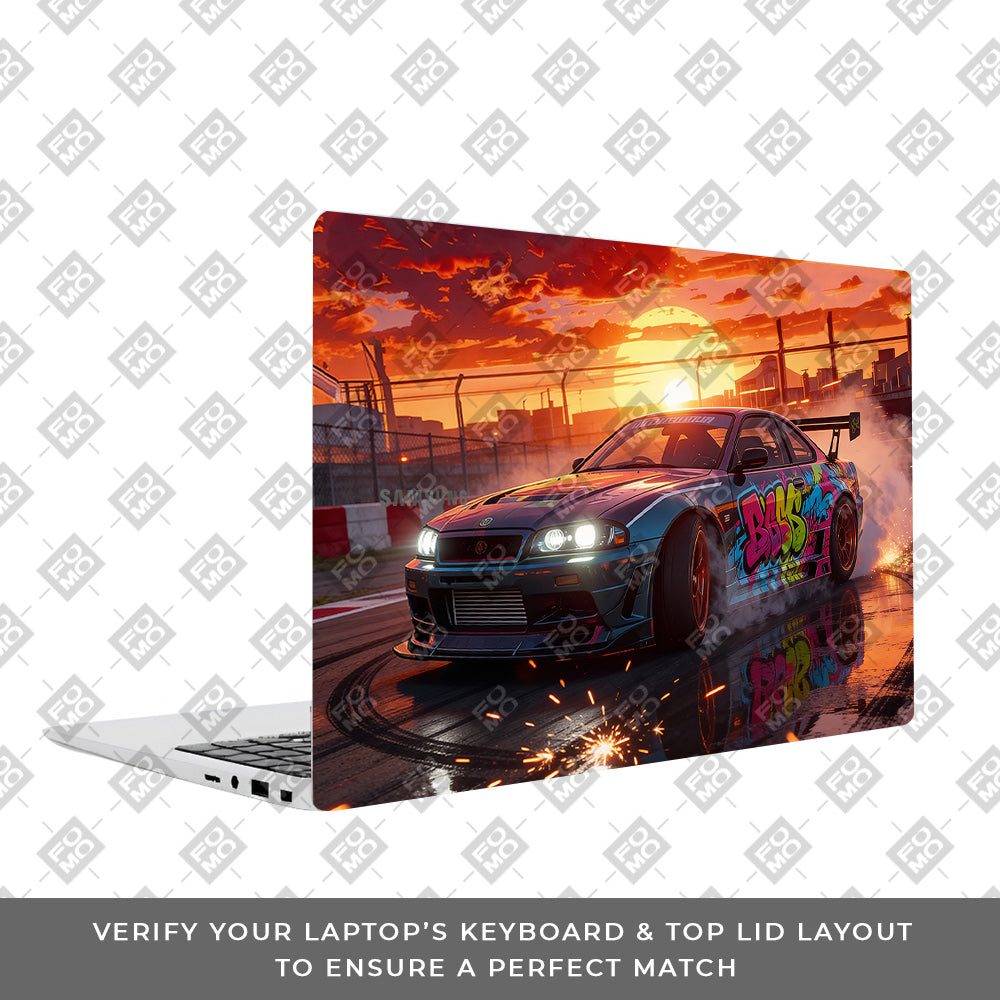 Tokyo Drift Vibes Samsung Galaxy Book 4 15.6 Laptop Skin