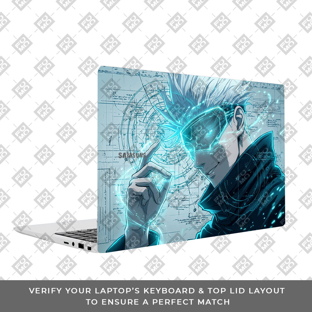 Gojo Satoru Power Samsung Galaxy Book 4 15.6 Laptop Skin