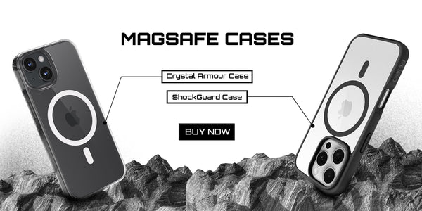 Kasus iPhone 16 Pro Shockproof Crystal Case