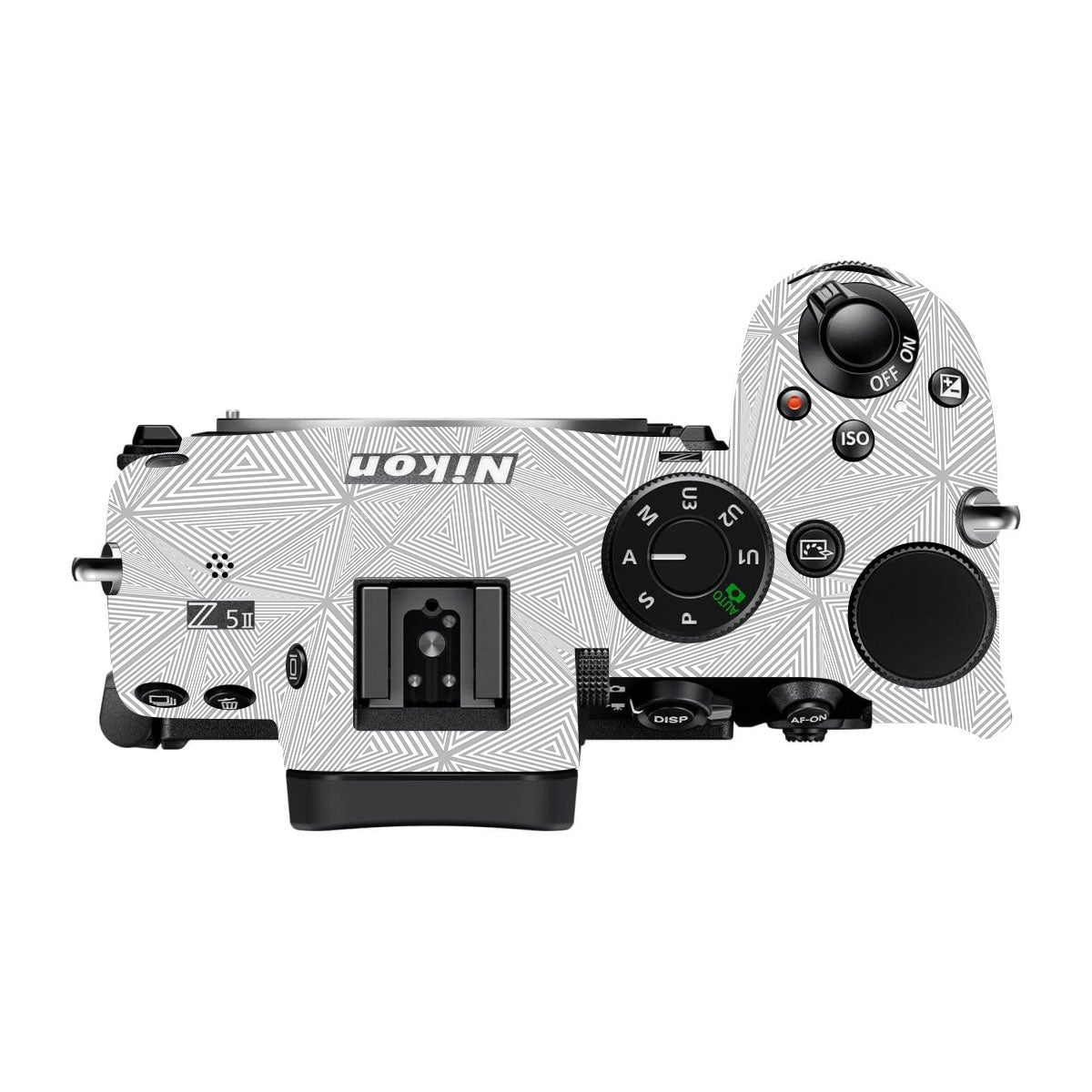 Textured Silver Prism Geometric Nikon Z5 II Camera Skin