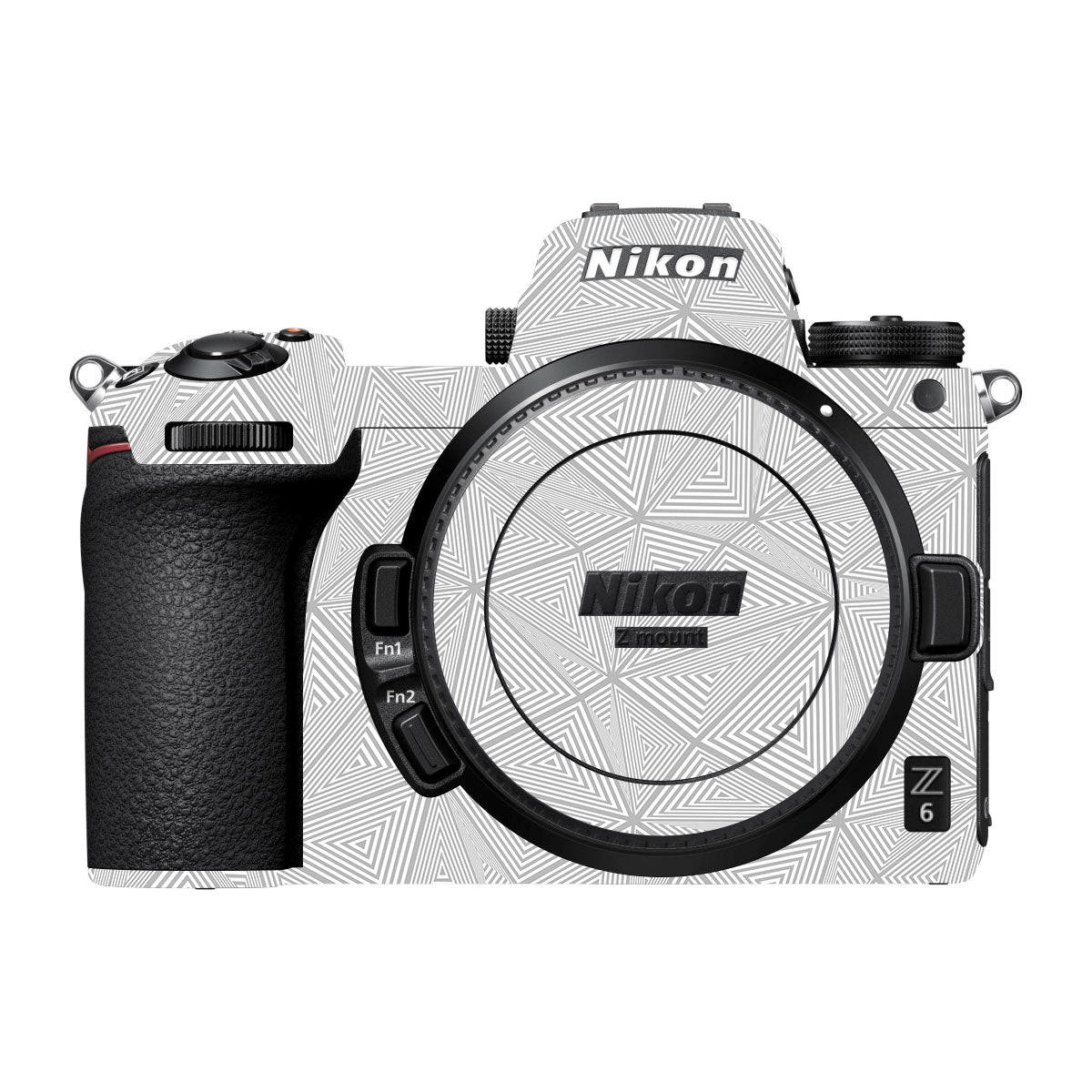 Textured Silver Prism Geometric Nikon Z6 Camera Skin