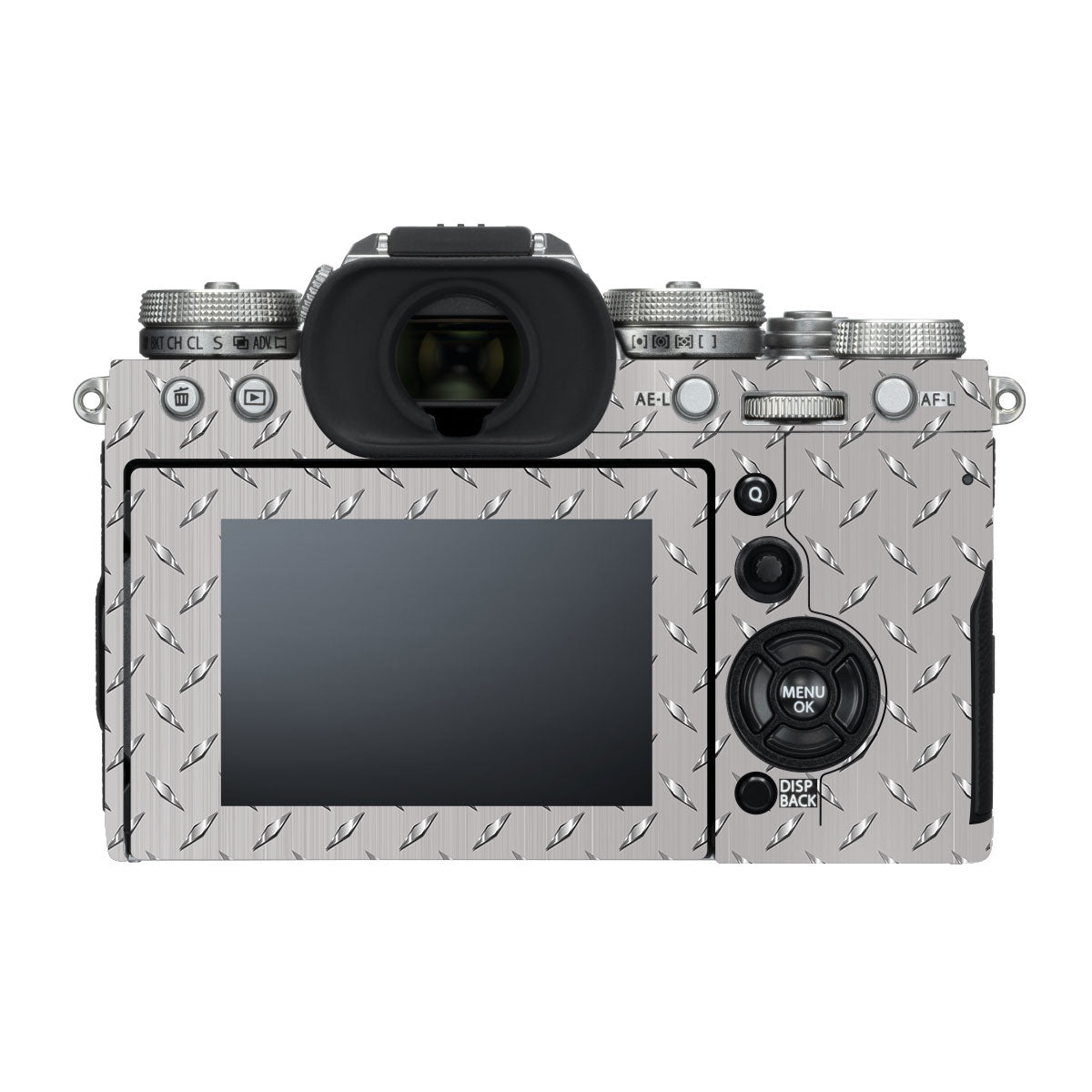Textured Silver Tread FujiFilm X-T3 Camera Skin
